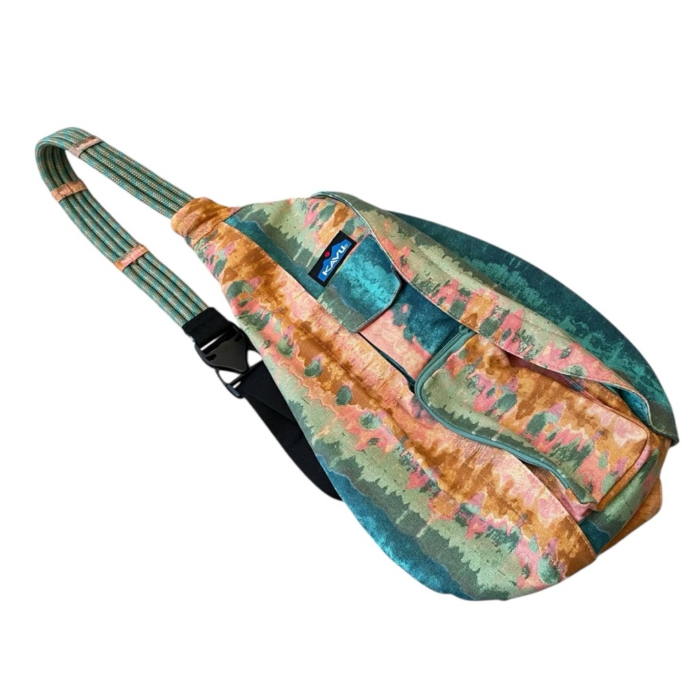 EUC! KAVU Women's Rope Sling Bag - Multicolor